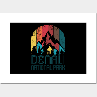 Denali National Park Gift or Souvenir T Shirt Posters and Art